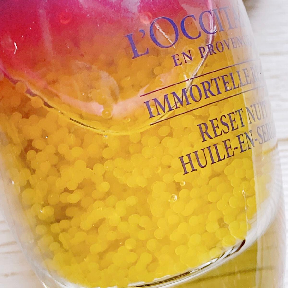 イモーテル オーバーナイトリセットセラム/L'OCCITANE/美容液を使ったクチコミ(2枚目)