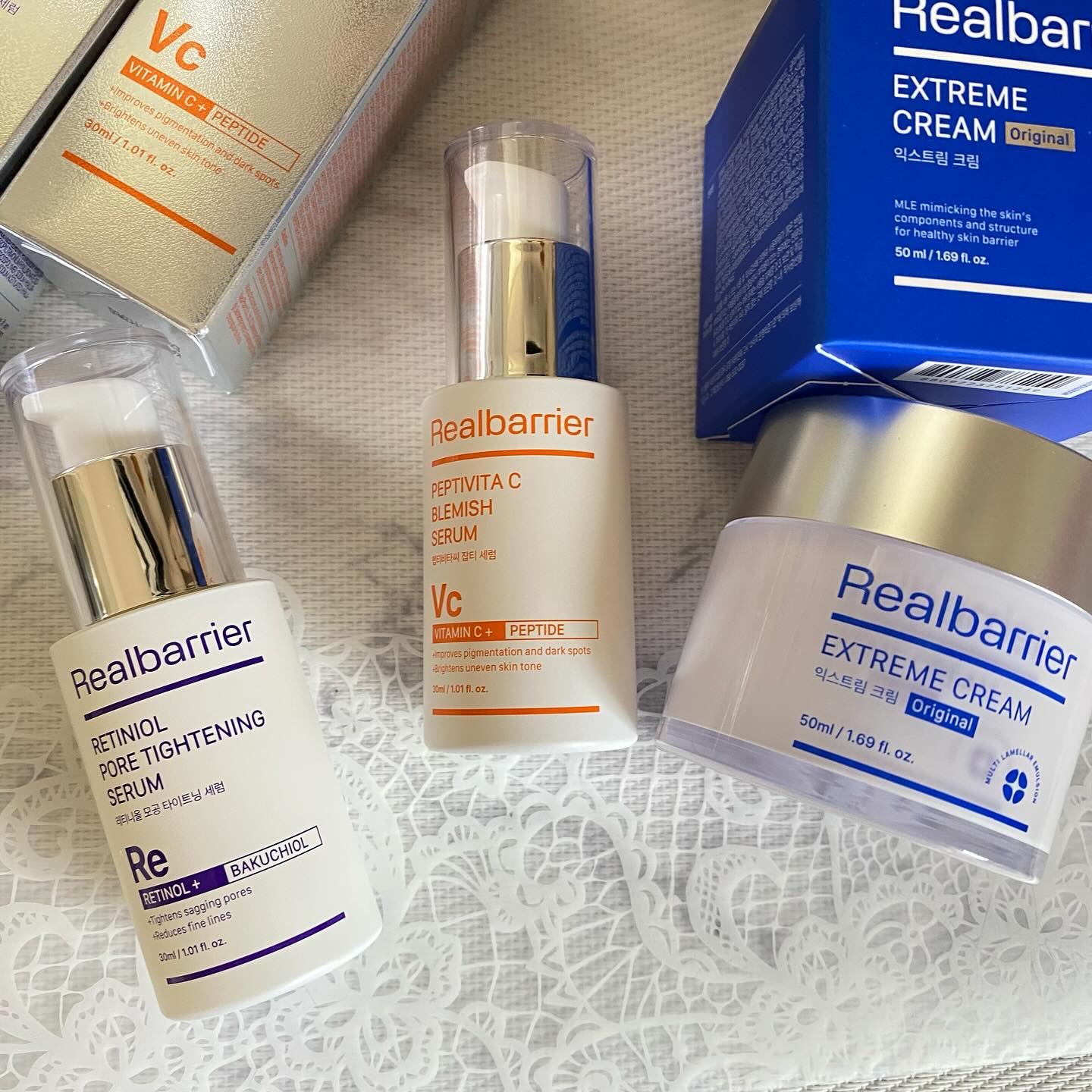 レチ二オールポアタイトニングセラム/Real Barrier/美容液を使ったクチコミ（1枚目）