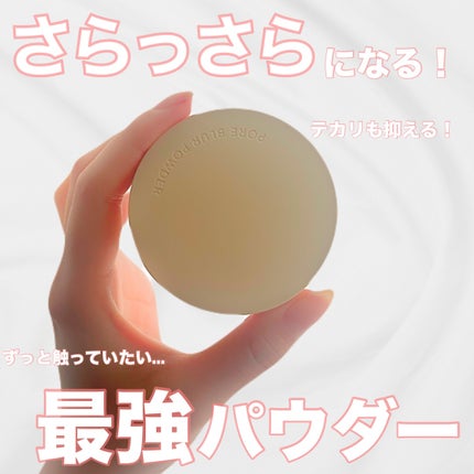 ポアブラー パウダー/innisfree/ルースパウダーを使ったクチコミ(1枚目)