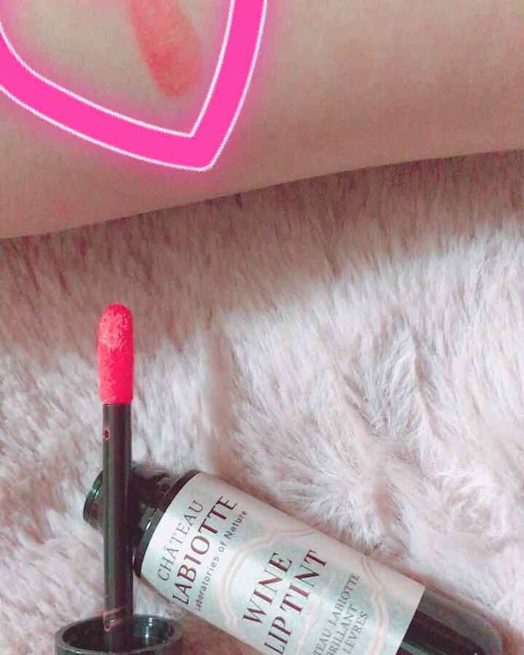 ワインリップティント/LABIOTTE/リップティントを使ったクチコミ(4枚目)