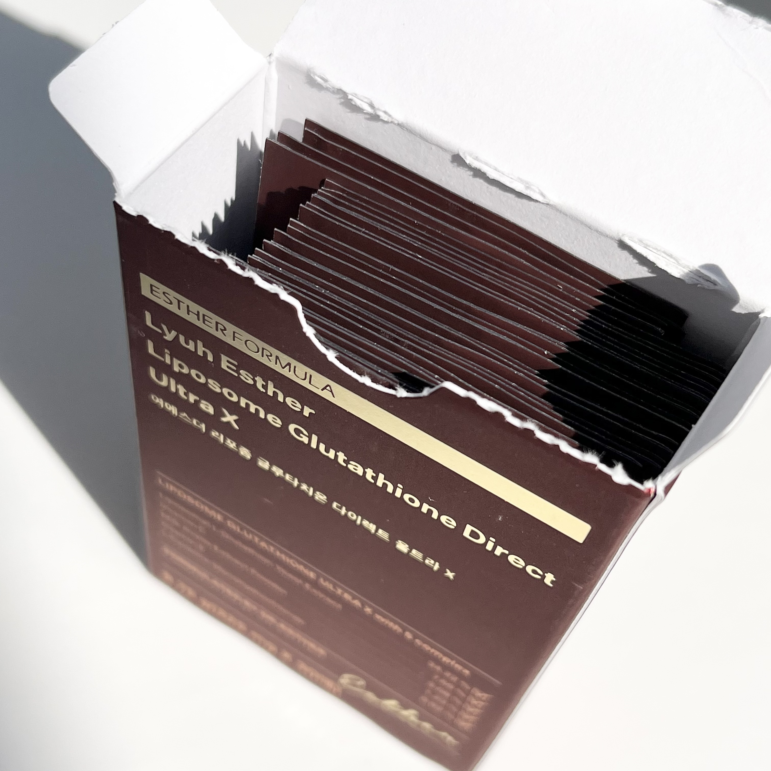 ヨエスターGLTダイレクトウルトラX/ESTHER FORMULA/美容サプリメントを使ったクチコミ（2枚目）