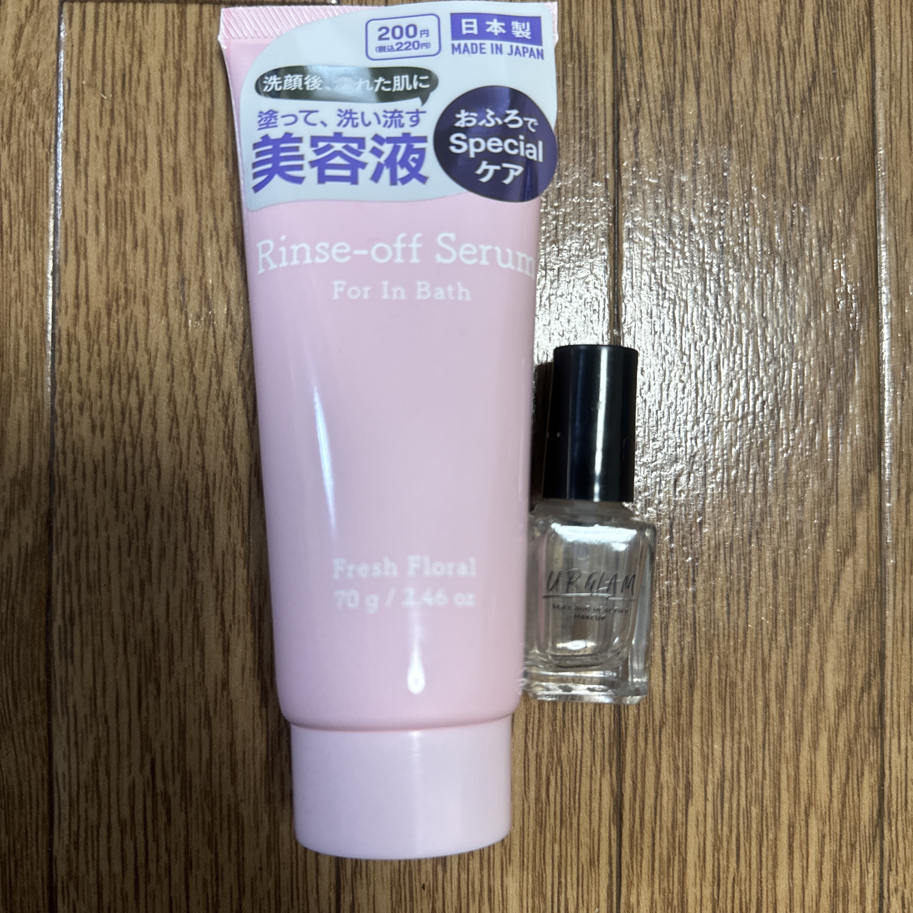 洗い流しエッセンスD  フレッシュフローラルの香り/DAISO/美容液を使ったクチコミ（1枚目）