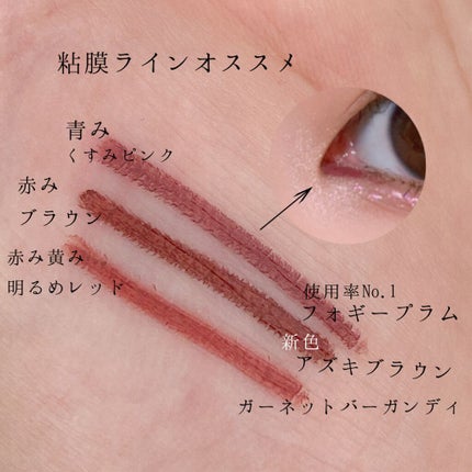 クリーミータッチライナー/キャンメイク/ジェルアイライナーを使ったクチコミ(4枚目)