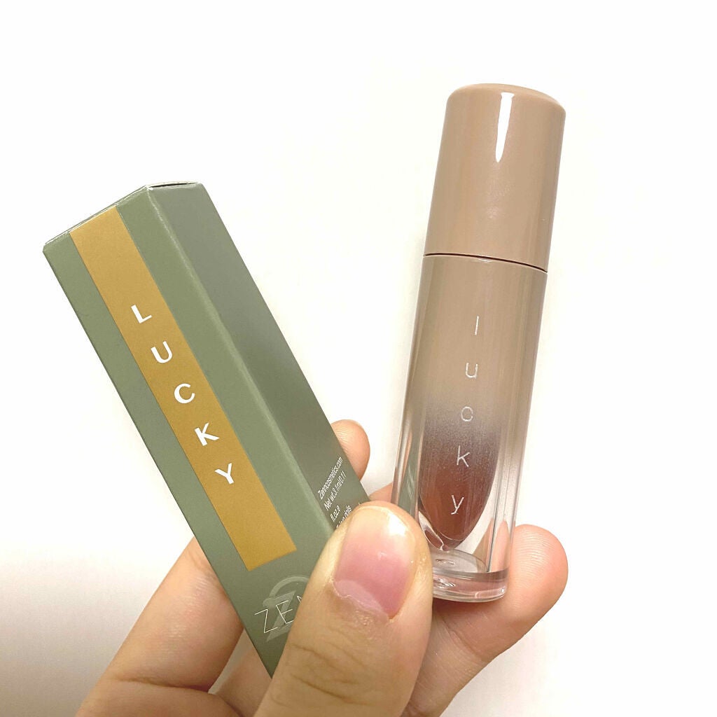 カラースクエアリップグロス/ZENN.th/リップグロスを使ったクチコミ(1枚目)