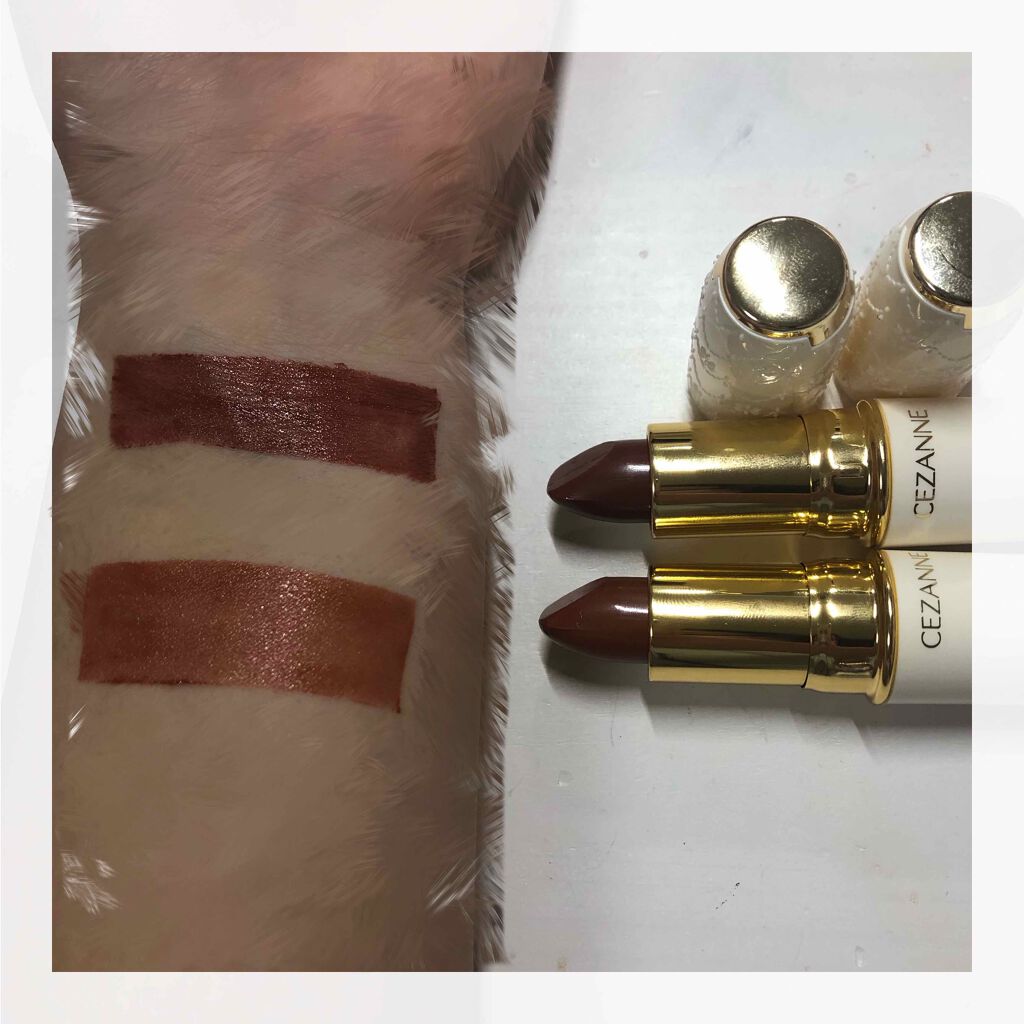 ラスティング リップカラーN/CEZANNE/口紅を使ったクチコミ(2枚目)