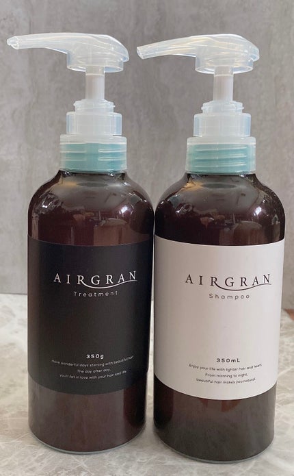 ナチュラルストレートシャンプー&トリートメント/AIRGRAN/市販シャンプーを使ったクチコミ(1枚目)