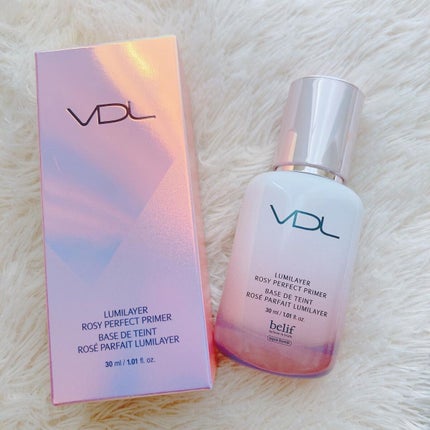 LUMILAYER ROSY PERFECT PRIMER (ルミレイヤーロージーパーフェクトプライマー)/VDL/化粧下地を使ったクチコミ(4枚目)