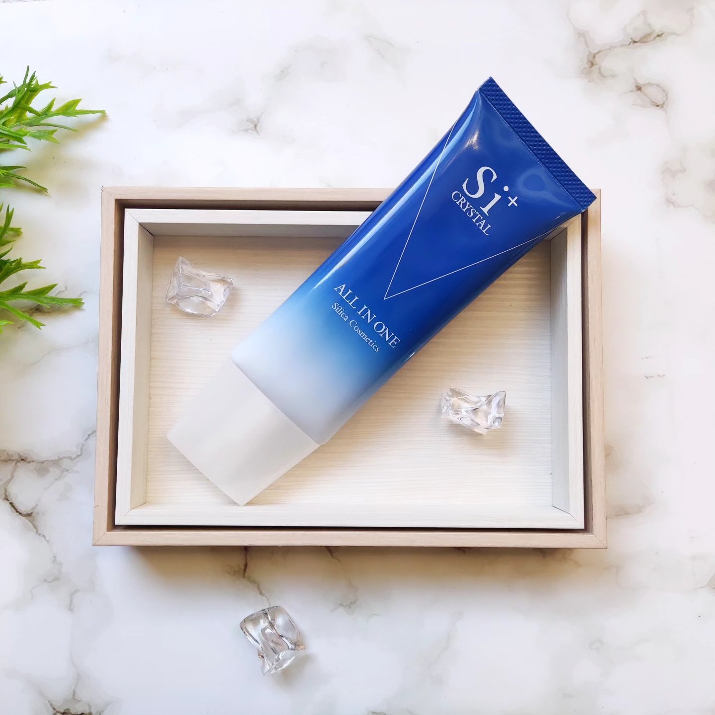 クリスタルオールインワン/Si＋/フェイスクリームを使ったクチコミ（1枚目）