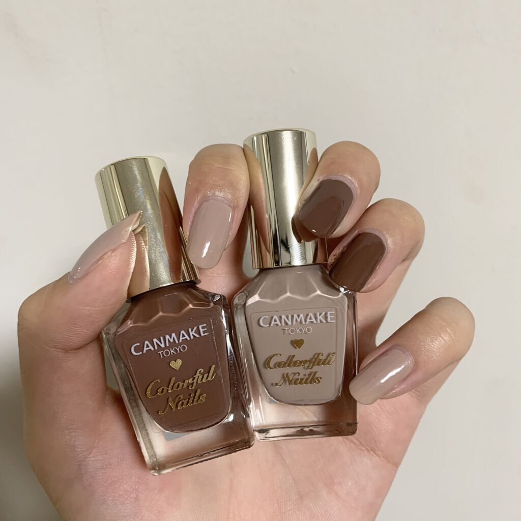 カラフルネイルズ/キャンメイク/マニキュアを使ったクチコミ（3枚目）