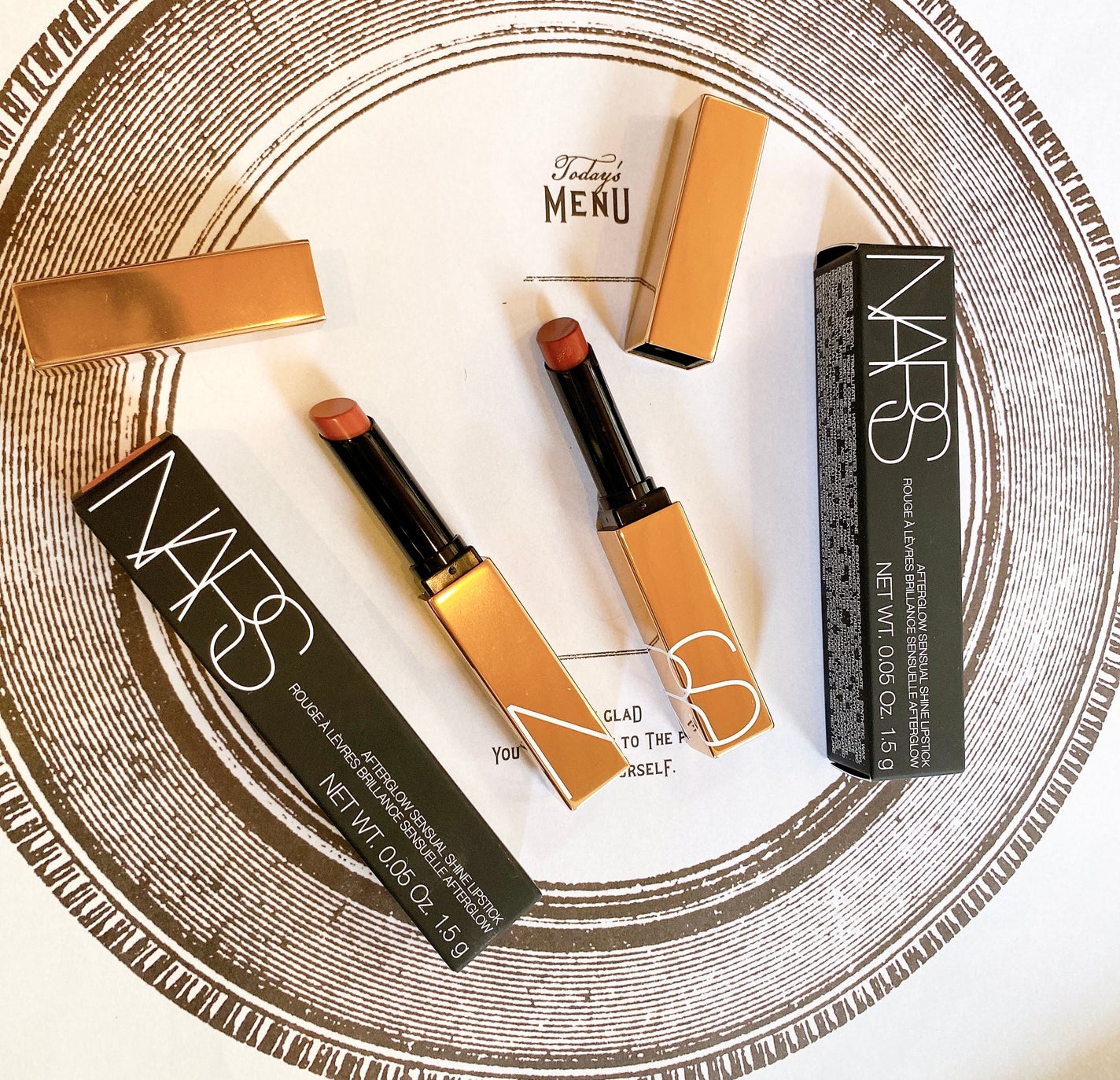 アフターグロー センシュアルシャイン リップスティック/NARS/口紅を使ったクチコミ(1枚目)