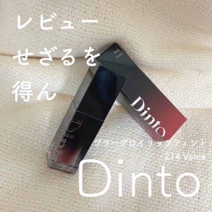 ブラーグロイリップティント/Dinto/リップティントを使ったクチコミ(1枚目)