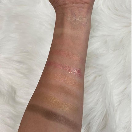 グリッターペディアアイパレット/unleashia/アイシャドウパレットを使ったクチコミ(3枚目)