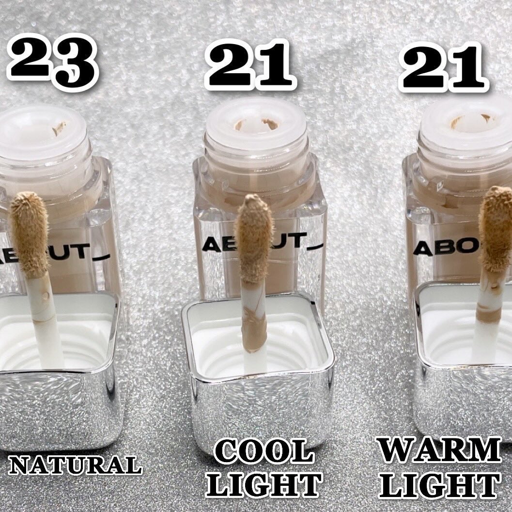 スキンレイヤーフィットファンデーション/ABOUT TONE/リキッドファンデーションを使ったクチコミ(8枚目)