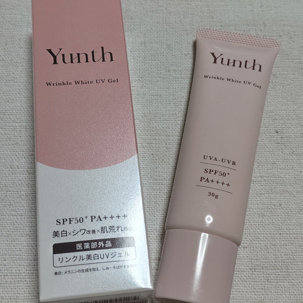 リンクル美白UVジェル /Yunth/日焼け止め・UVケアを使ったクチコミ（2枚目）