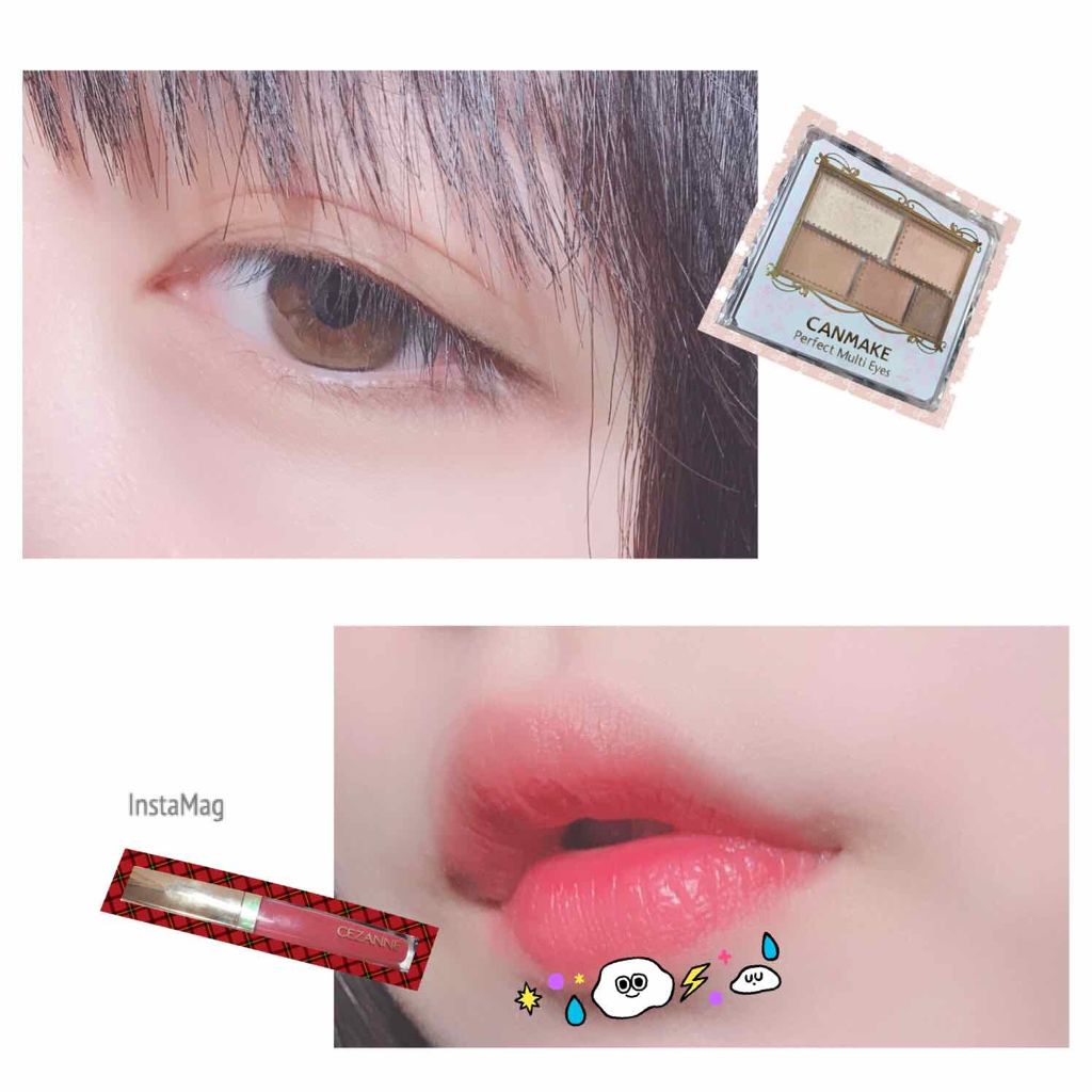 パーフェクトマルチアイズ/キャンメイク/アイシャドウパレットを使ったクチコミ（2枚目）