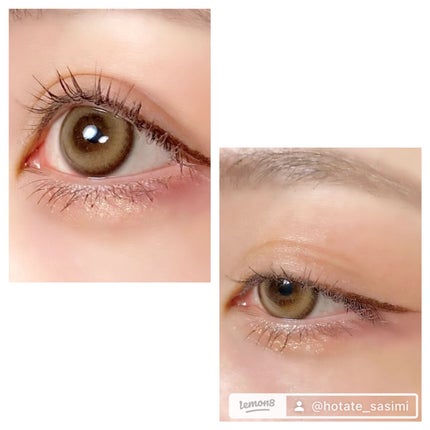 chuuLENS Milk&Tea 1day/chuu LENS/ワンデー(1DAY)カラコンを使ったクチコミ(5枚目)