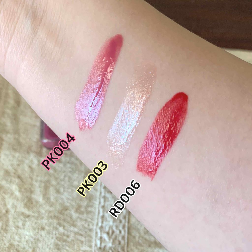 ディアダーリン ウォータージェルティント （アイスティント）/ETUDE/口紅を使ったクチコミ（2枚目）