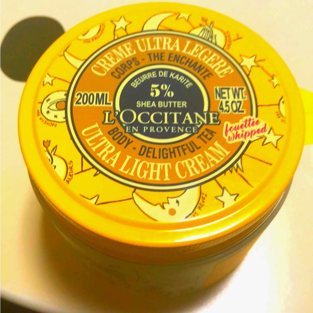 ジョイフルスター スノーシア ボディクリーム(ディライトフルティー)/L'OCCITANE/ボディクリームを使ったクチコミ(1枚目)