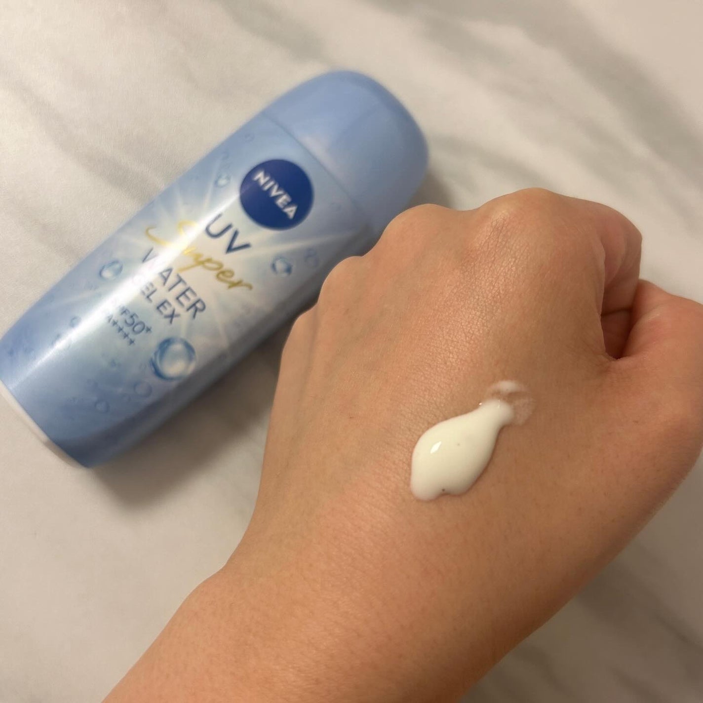 ニベアUV ウォータージェルEX/ニベア/日焼け止めジェルを使ったクチコミ(2枚目)