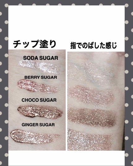 CANDYROCK SUGARPARTY/16BRAND/リキッドアイシャドウを使ったクチコミ(2枚目)