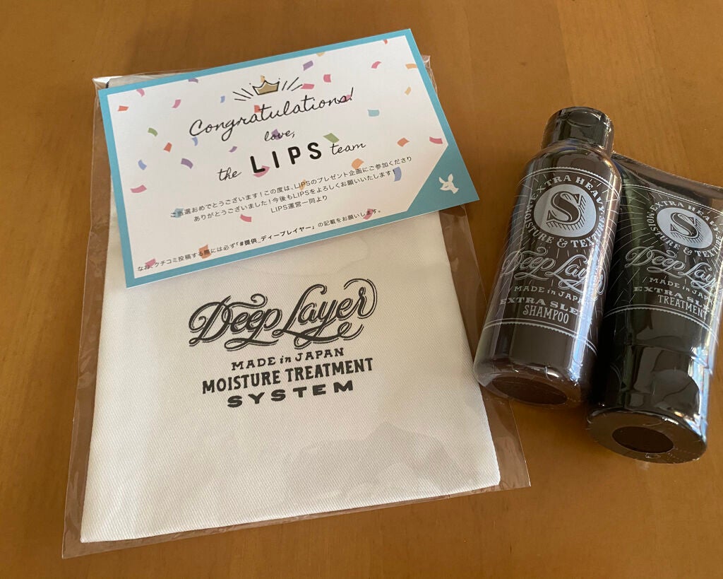 ディープレイヤー シャンプーExS(R) /トリートメントExS(R) /DeepLayer/サロンシャンプーを使ったクチコミ(1枚目)