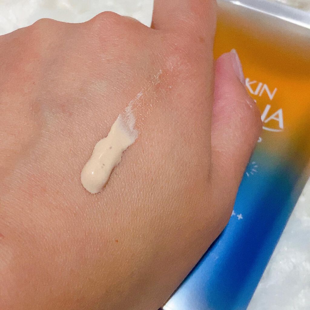 スキンアクア トーンアップUVエッセンス/スキンアクア/日焼け止めクリームを使ったクチコミ(3枚目)