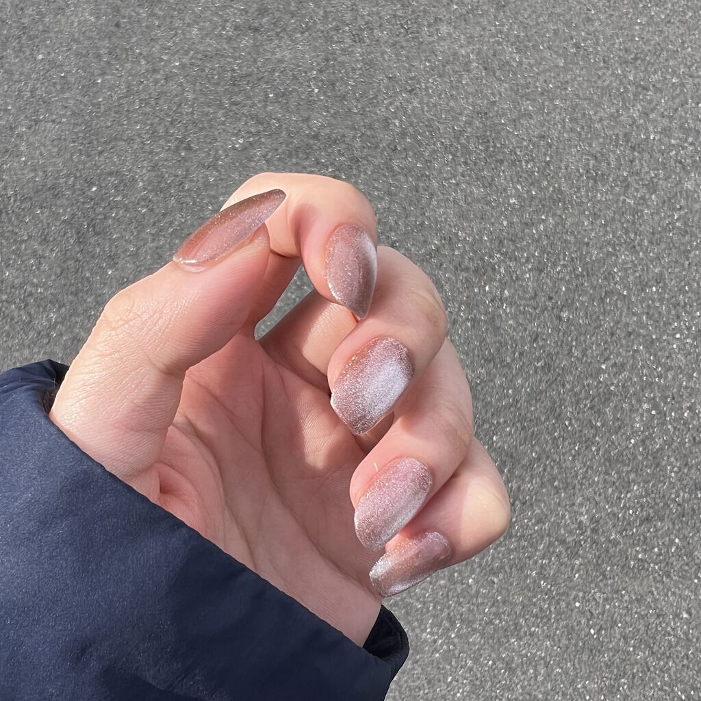 ジェルネイル（ライト対応）/セリア/ジェルネイルを使ったクチコミ（3枚目）