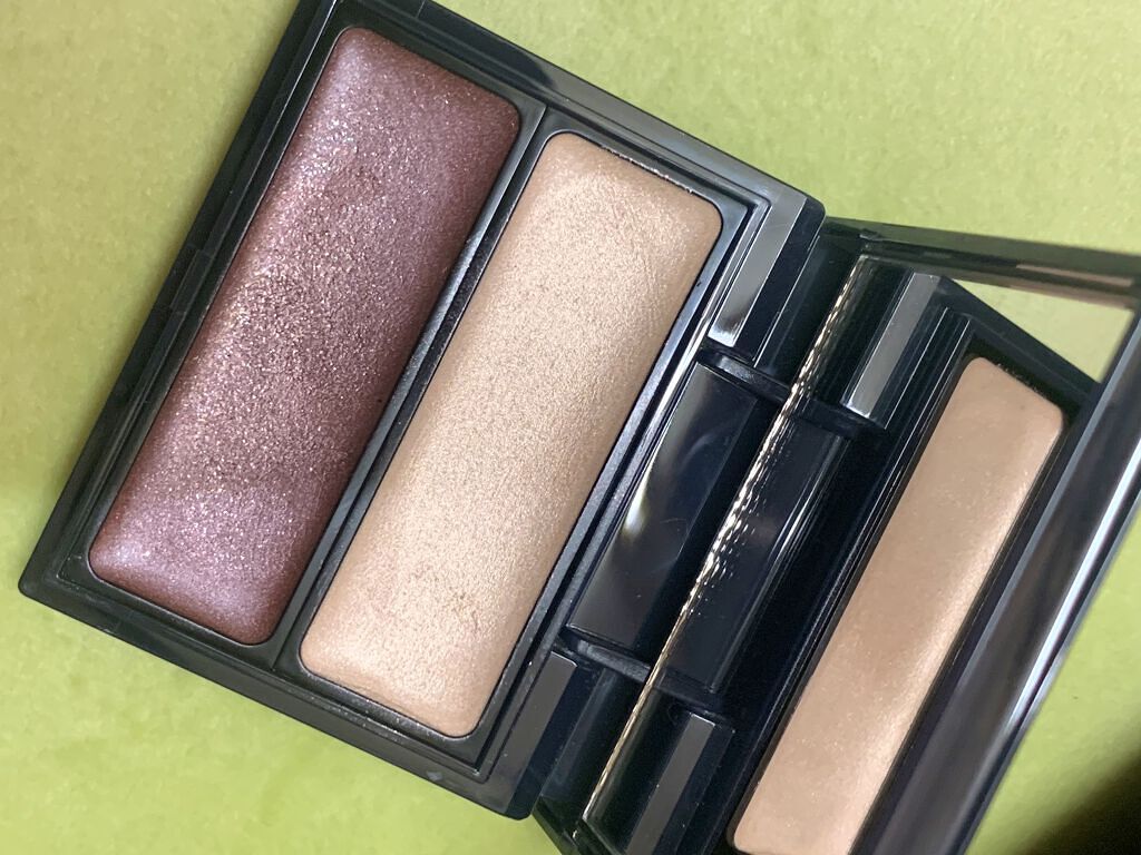 セラムマルチグロウデュオ 103 Purple Brown/Borica/クリームハイライトを使ったクチコミ（1枚目）