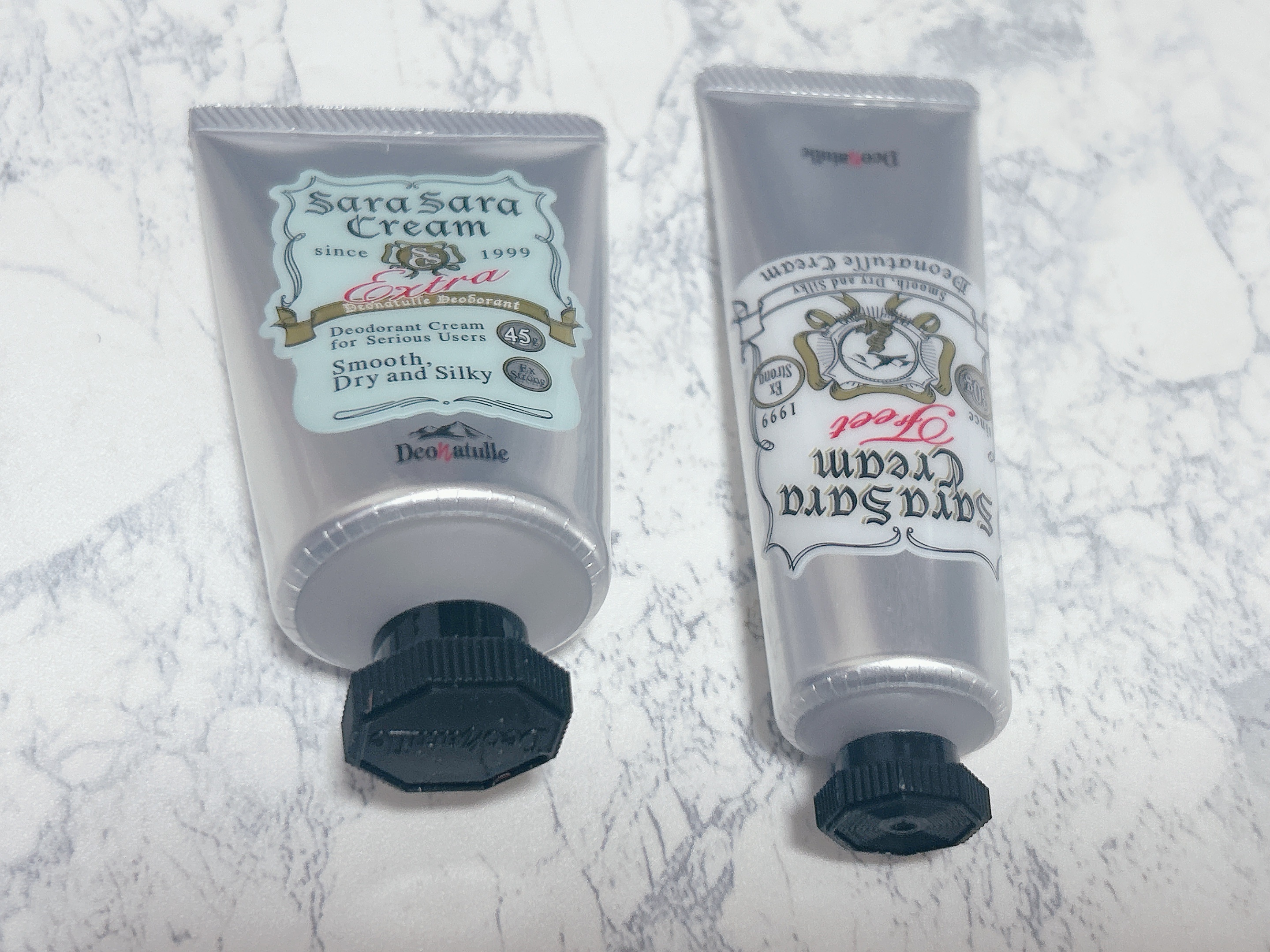 薬用足指さらさらクリーム/デオナチュレ/デオドラント・制汗剤を使ったクチコミ（1枚目）