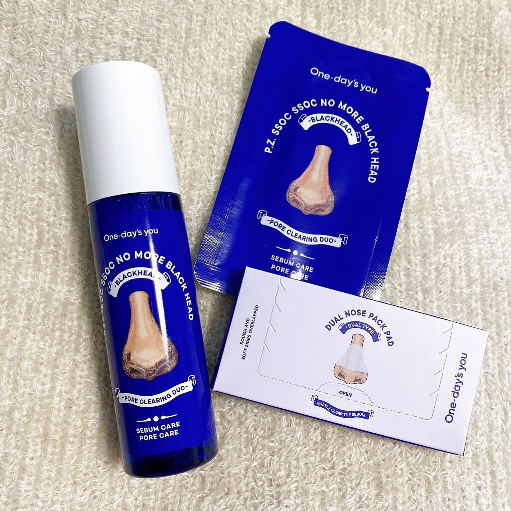 ノーモアブラックヘッド(ノーズピーリング)/One-day's you/スクラブ・ゴマージュを使ったクチコミ（2枚目）