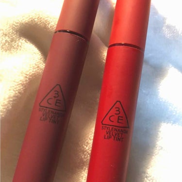 3CE VELVET LIP TINT/3CE/口紅を使ったクチコミ（1枚目）