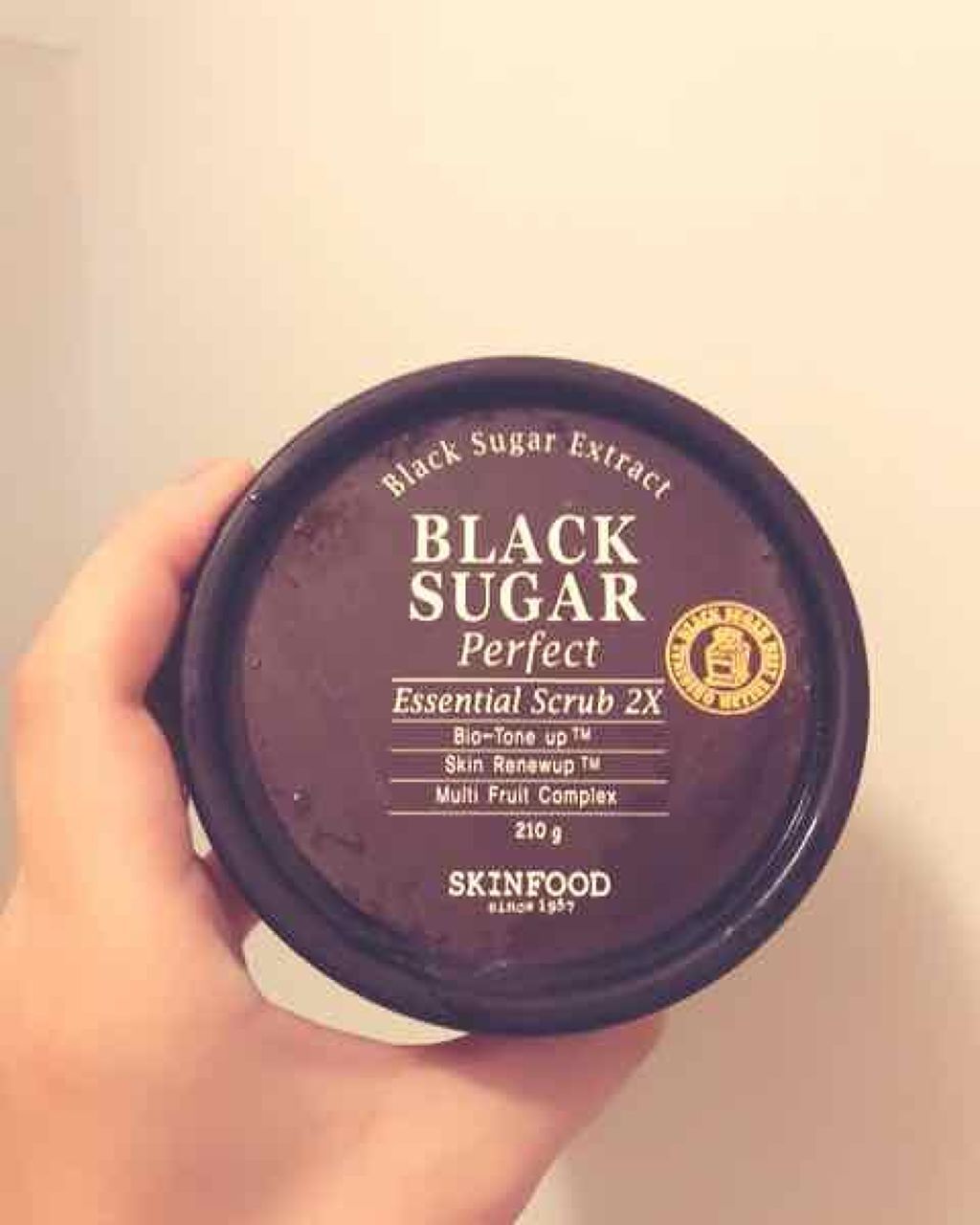 ブラックシュガー パーフェクト エッセンシャル スクラブ2X/SKINFOOD/洗い流すパック・マスクを使ったクチコミ(1枚目)