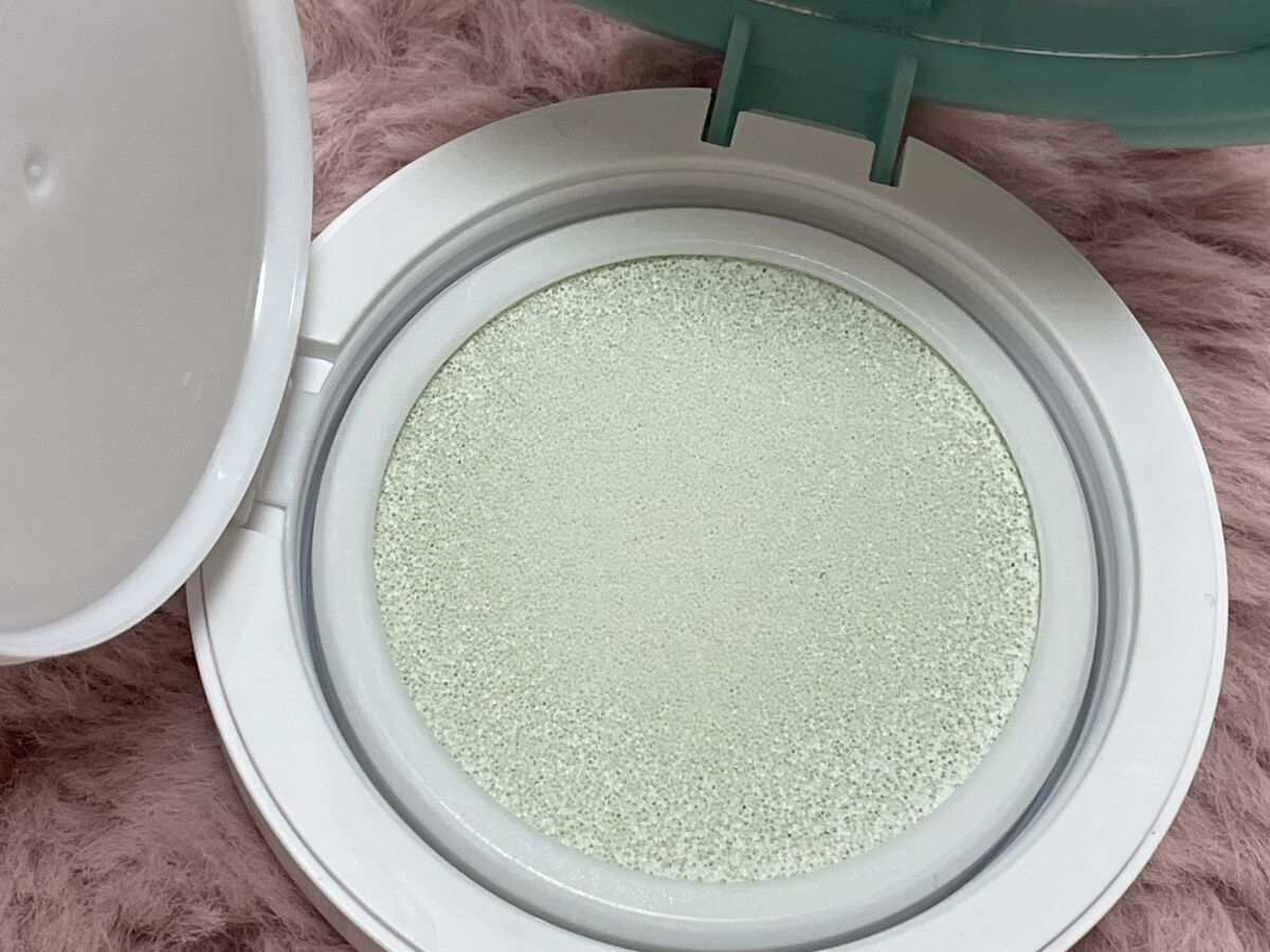 ティーツリートーンアップクッション/BRING GREEN/化粧下地を使ったクチコミ（1枚目）