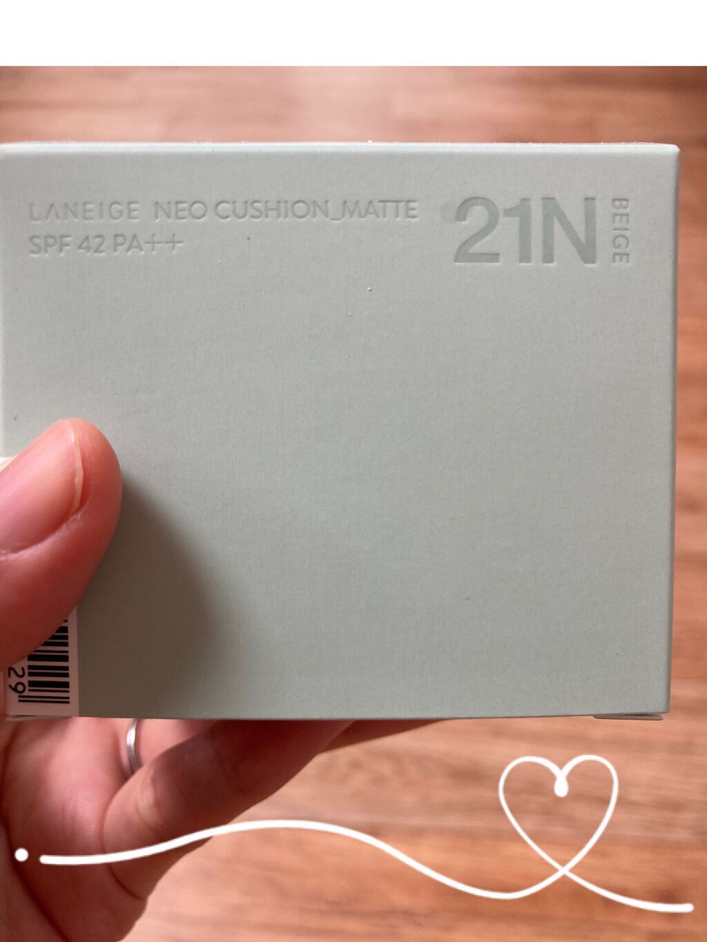 ネオクッション マット/LANEIGE/クッションファンデーションを使ったクチコミ(2枚目)