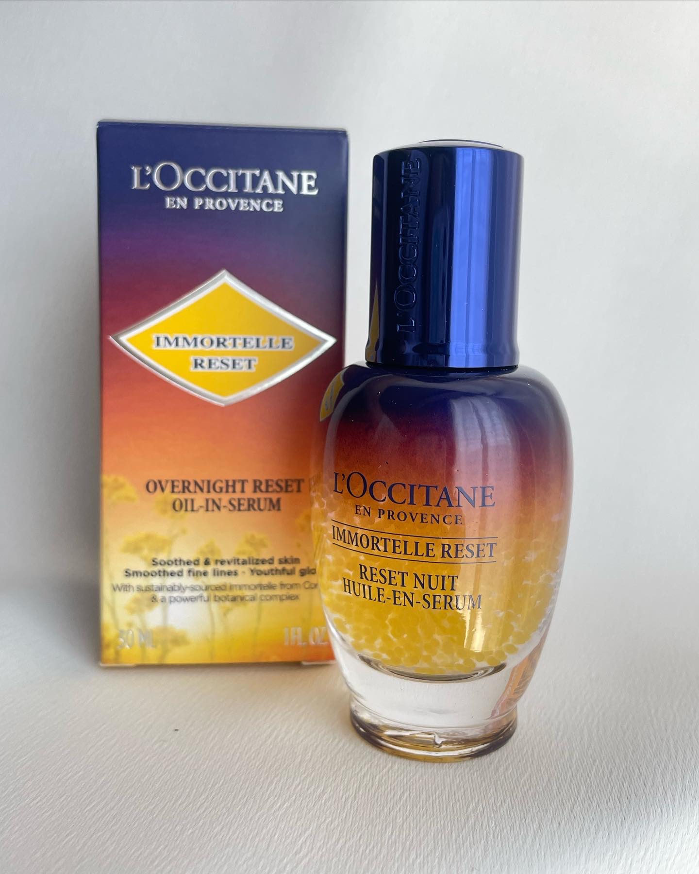 ====================
<ブランド>
ロクシタン
====================
<特徴>
□肌が持つ「ストレスサイクル」
□翌朝輝く肌のための3つの植物
□ オイルインのみずみずしいテクスチャー
#######