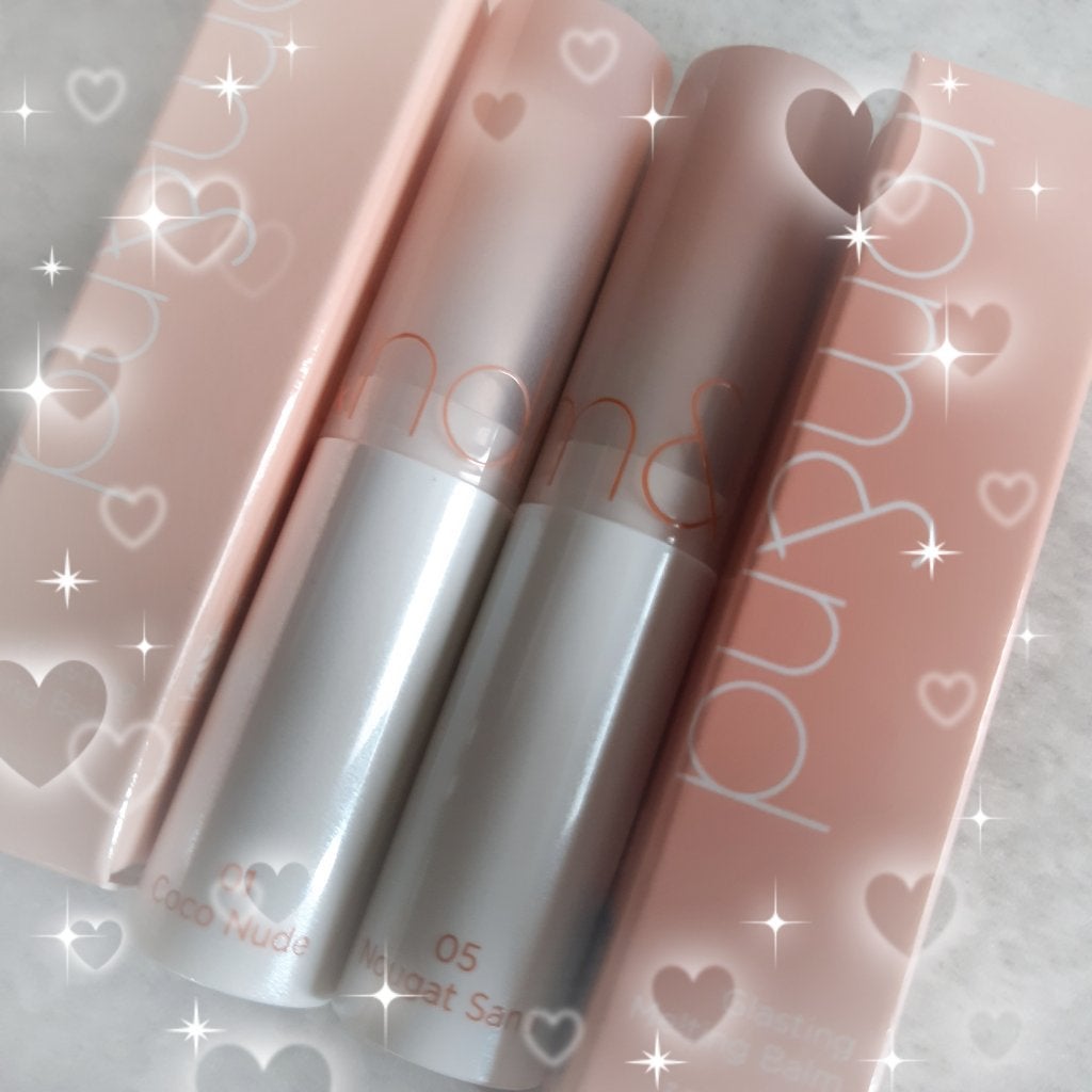 グラスティングメルティングバーム/rom&nd/リップバームを使ったクチコミ(1枚目)