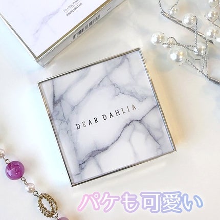 スキンルミナスハイライター/DEAR DAHLIA/パウダーハイライトを使ったクチコミ(3枚目)