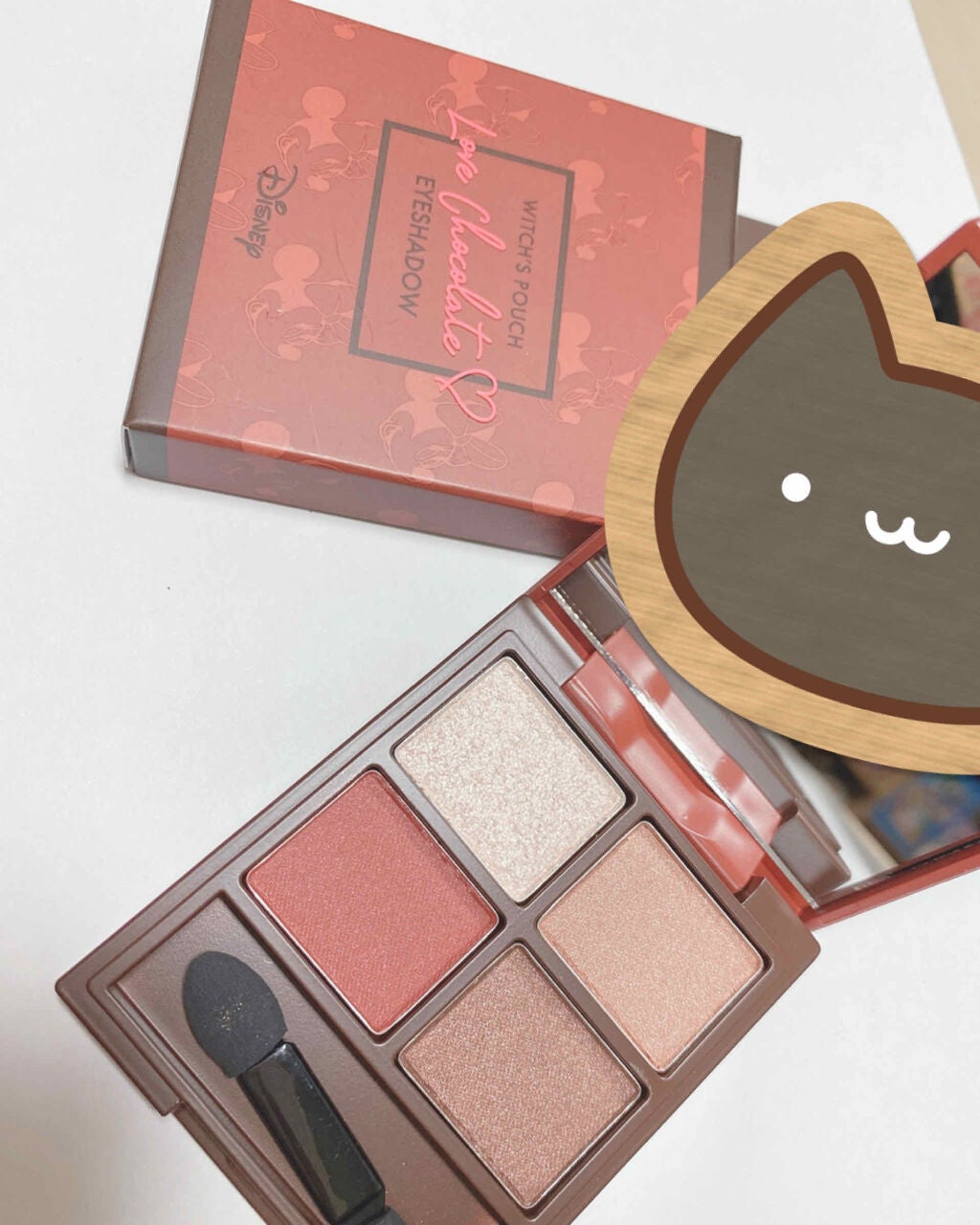 Love Chocolate アイシャドウ/Witch's Pouch/アイシャドウパレットを使ったクチコミ(1枚目)