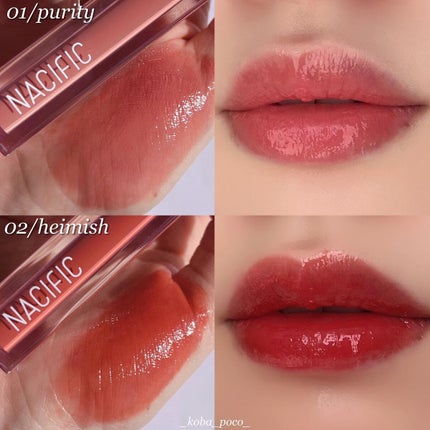 シャイン ムード スリック ティント/NACIFIC/リップティントを使ったクチコミ(2枚目)