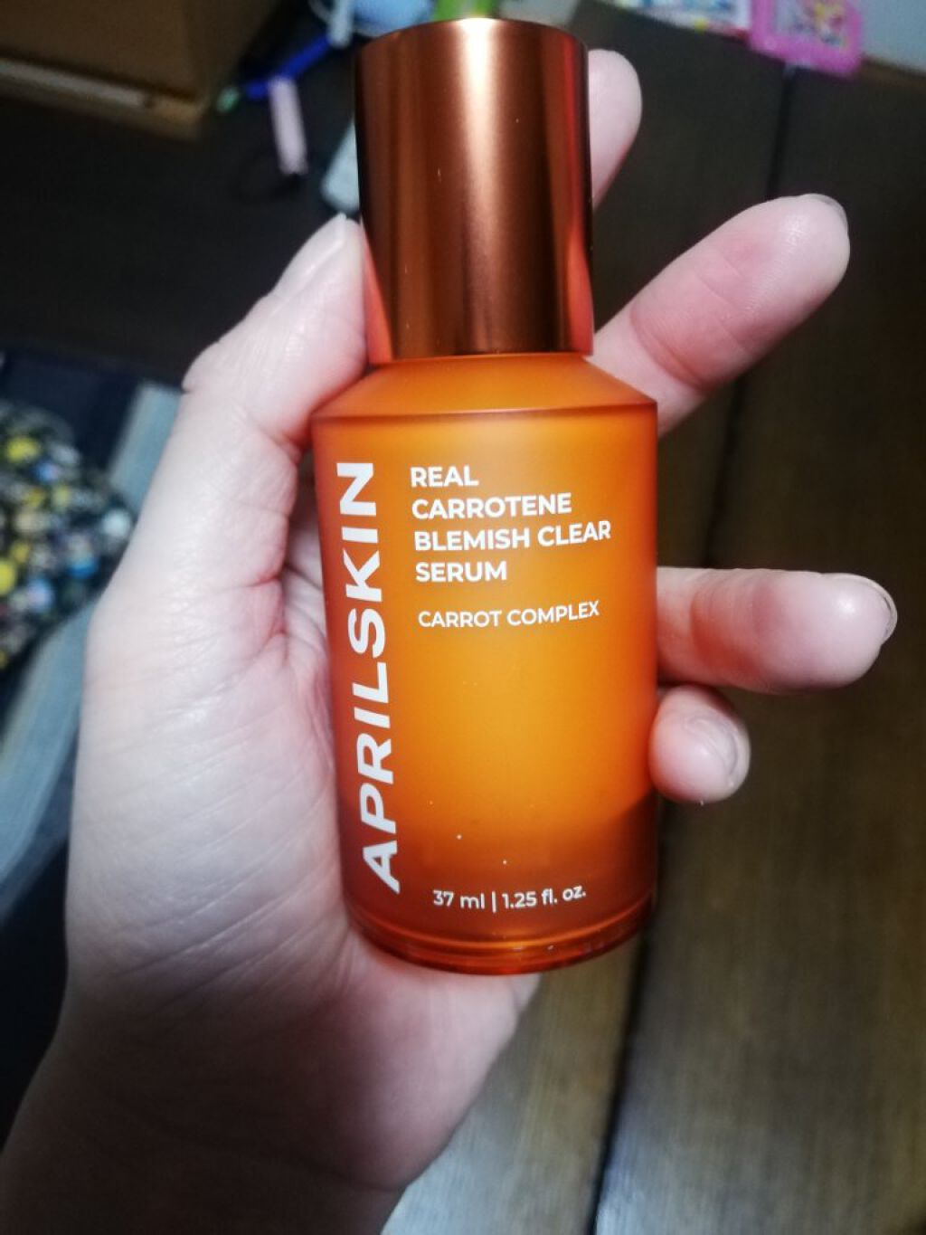 リアルキャロットブレミッシュセラム/APRILSKIN/美容液を使ったクチコミ（2枚目）