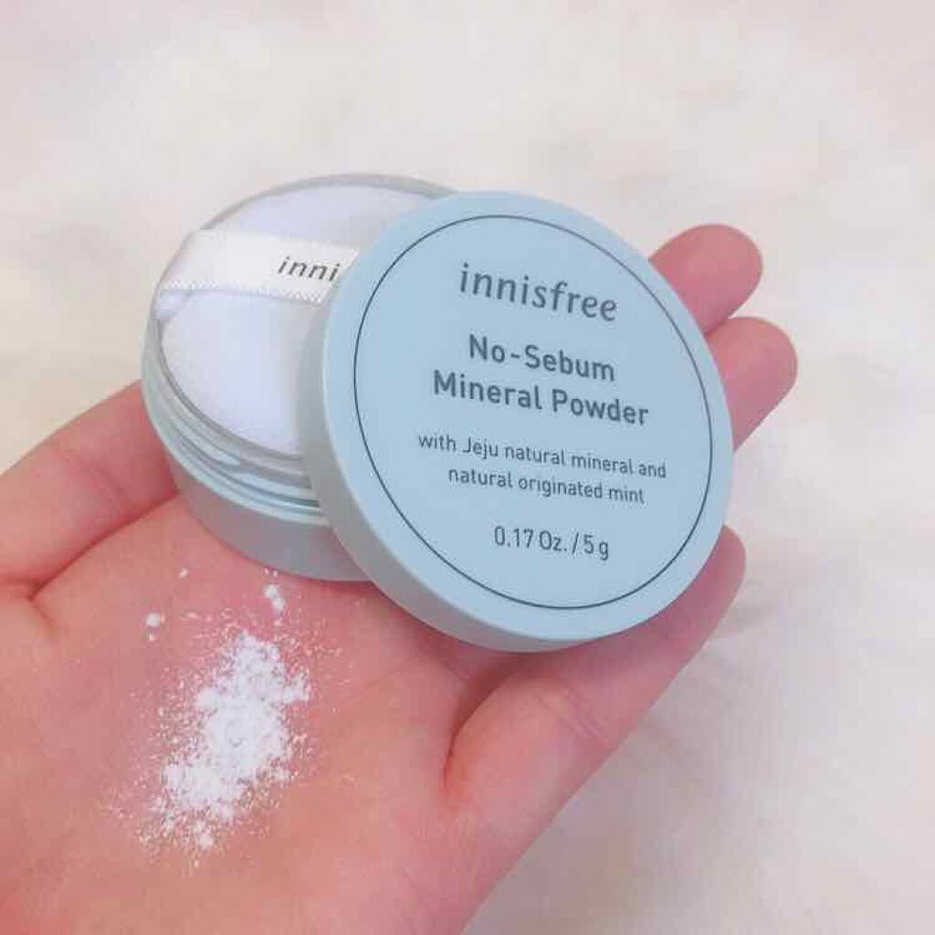 ノーセバム ミネラルパウダー/innisfree/ルースパウダーを使ったクチコミ(2枚目)