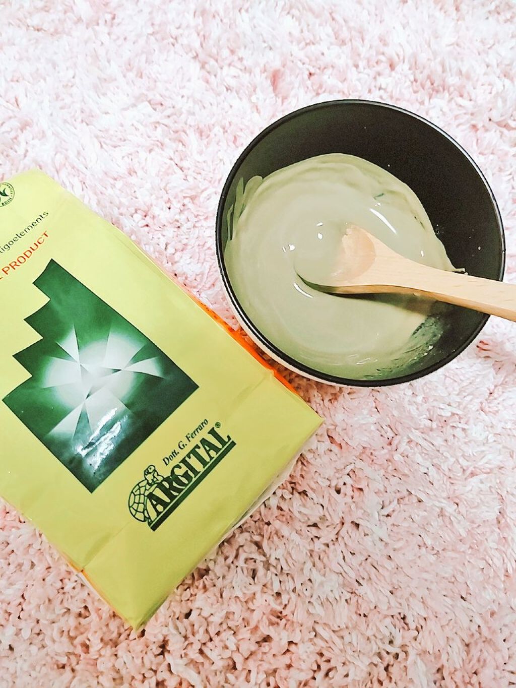 グリーンクレイパウダー アクティブ(全身用)/ARGITAL/無機塩系入浴剤を使ったクチコミ（1枚目）