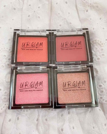 UR GLAM　POWDER EYESHADOW ベビーピンク/U R GLAM/シングルアイシャドウを使ったクチコミ（3枚目）