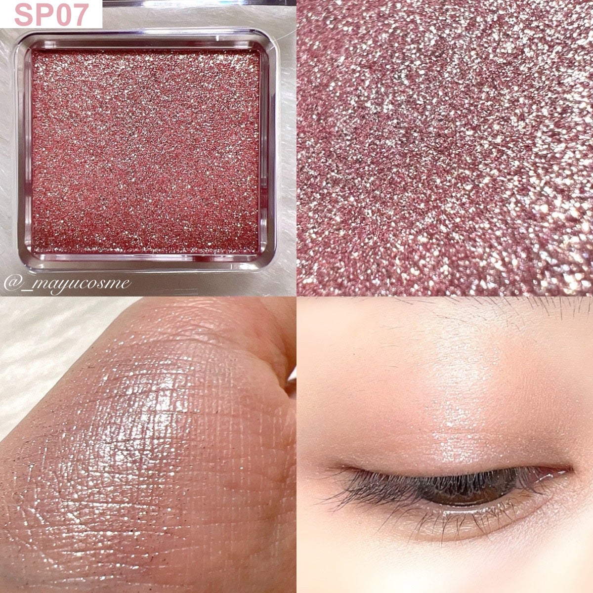 マルチカラーバリエーション スパークル/チャコット・コスメティクス/単色アイシャドウを使ったクチコミ(4枚目)