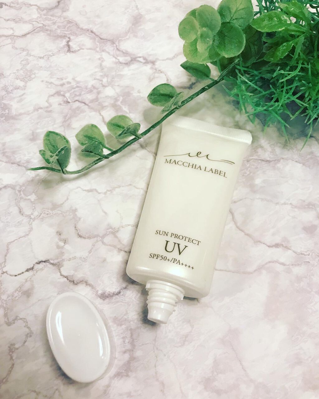 サンプロテクトUVジェル50＋/Macchia Label/日焼け止めジェルを使ったクチコミ（2枚目）