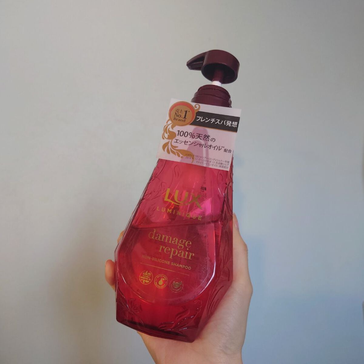 ルミニーク ダメージリペア シャンプー/トリートメント/LUX/市販シャンプーを使ったクチコミ(1枚目)
