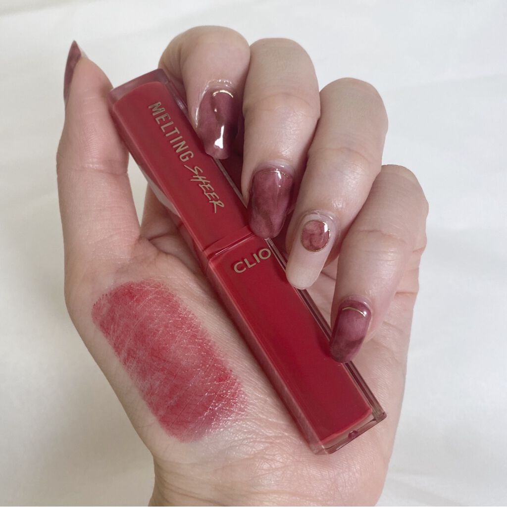 メルティング シアー リップ 08 WINE LUST/CLIO/口紅を使ったクチコミ（1枚目）