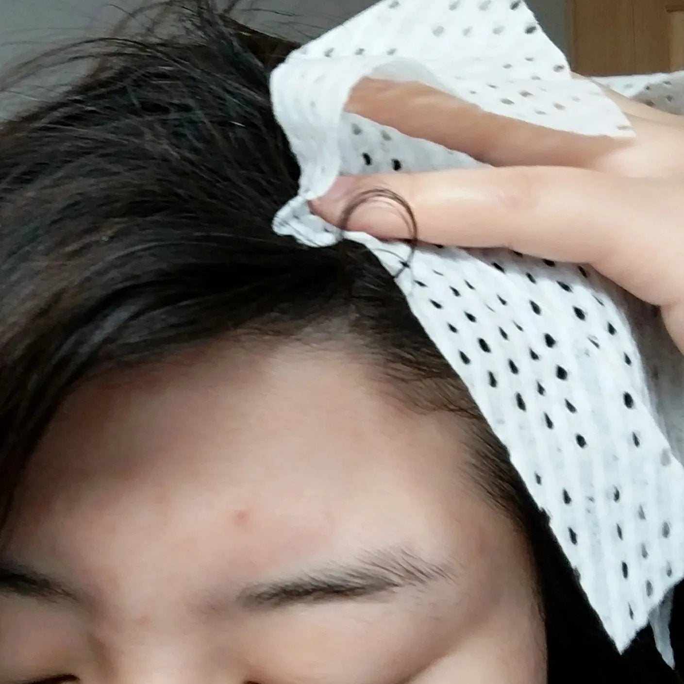 メリット ドライシャンプーシート すっきり爽快タイプ/メリット/ドライシャンプーを使ったクチコミ(3枚目)