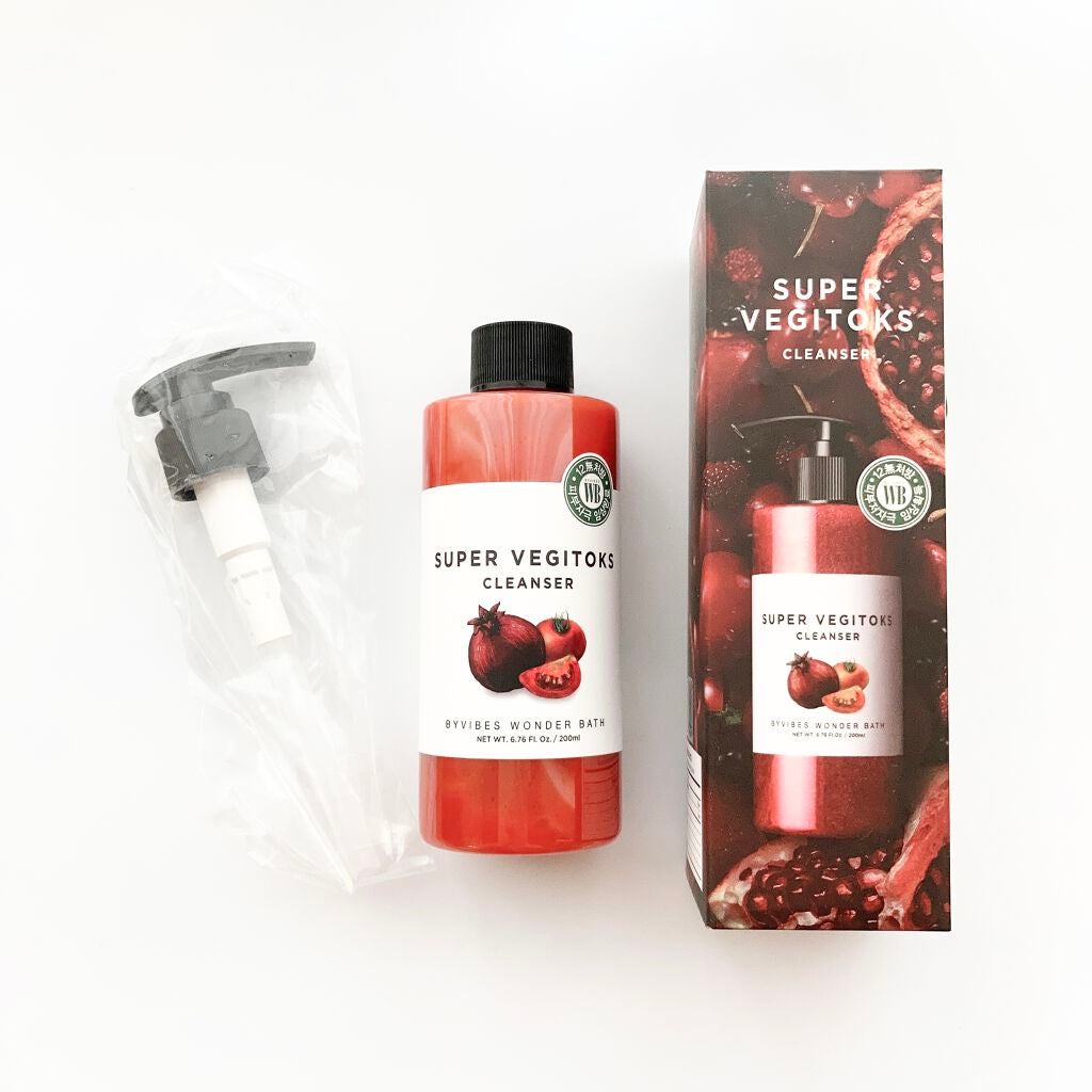 スーパーベジトックスクレンザー レッド/WONDER BATH/クレンジングウォーターを使ったクチコミ(4枚目)