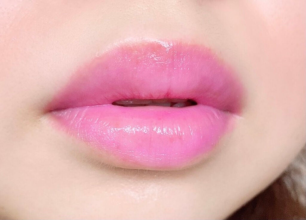 ラプソリュ マドモワゼルシャイン/LANCOME/口紅を使ったクチコミ(4枚目)